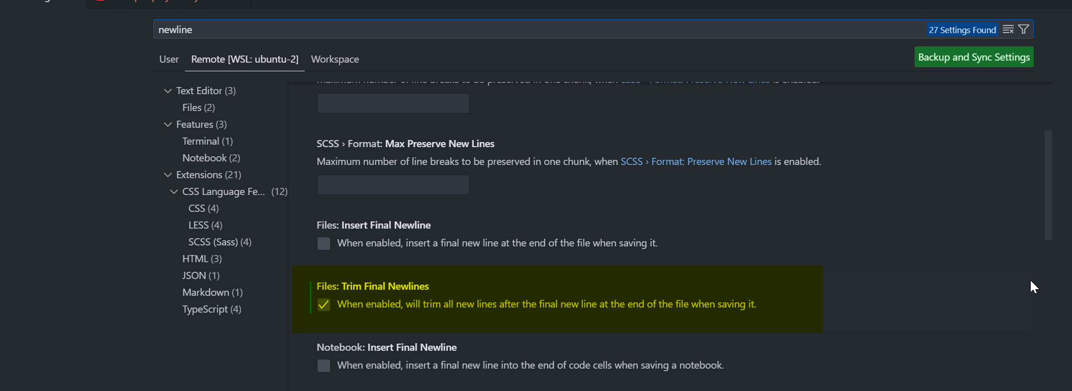 vs-code-trim-all-final-new-lines